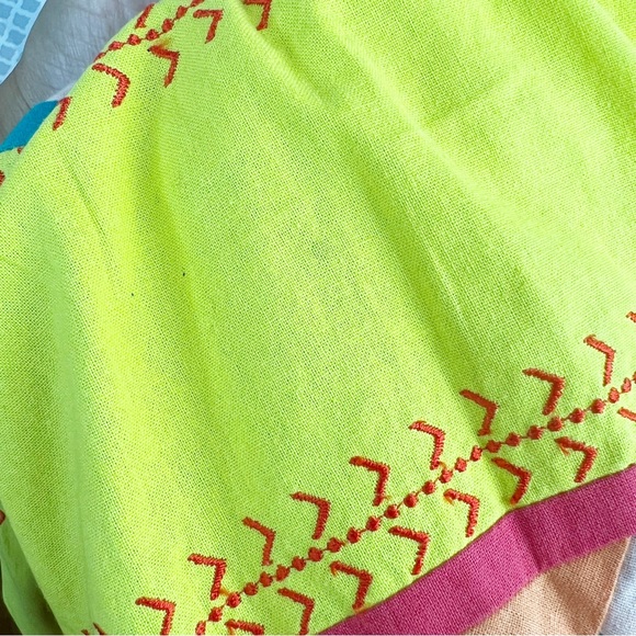 GUC Anthro Leifsdottir Ribboned Quilotoa Strapless Mini Cotton Dress - Picture 15 of 16